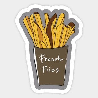 FRENCH FRIES Sticker